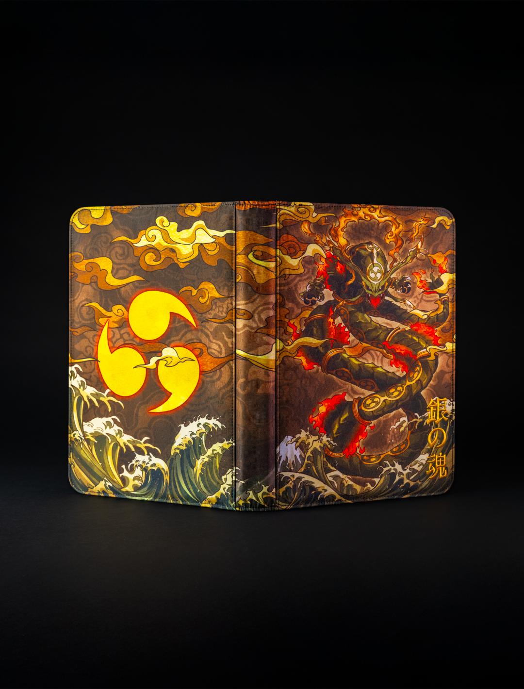 Old Japan Sky God 9-Pocket Trading Card Cloth Binder