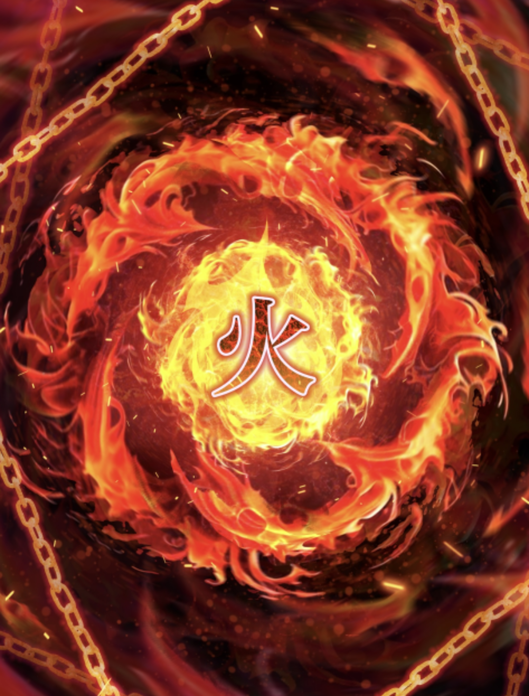 Elite Series - Fire Holo Sleeves (70 PCs)