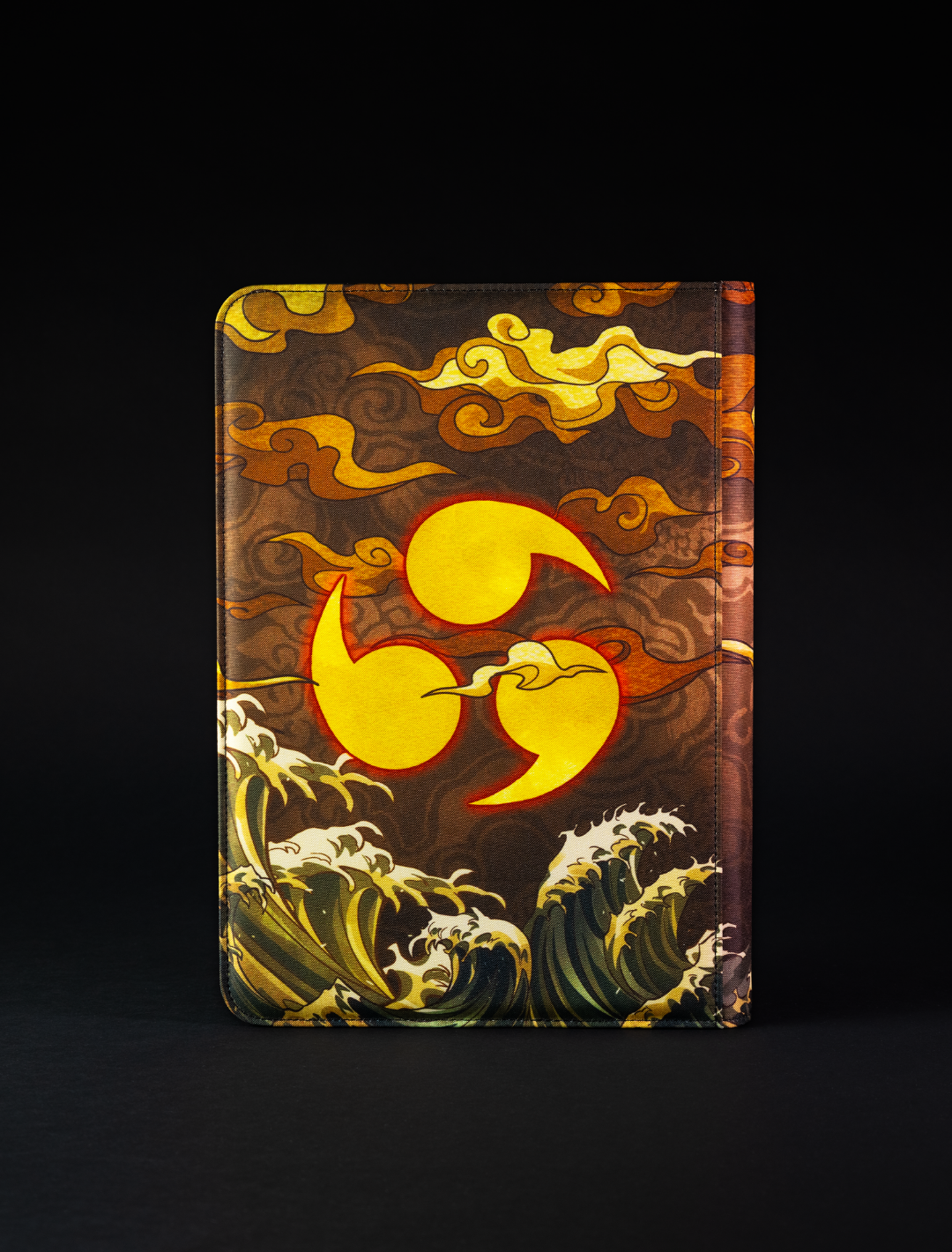 Old Japan Sky God 9-Pocket Trading Card Cloth Binder