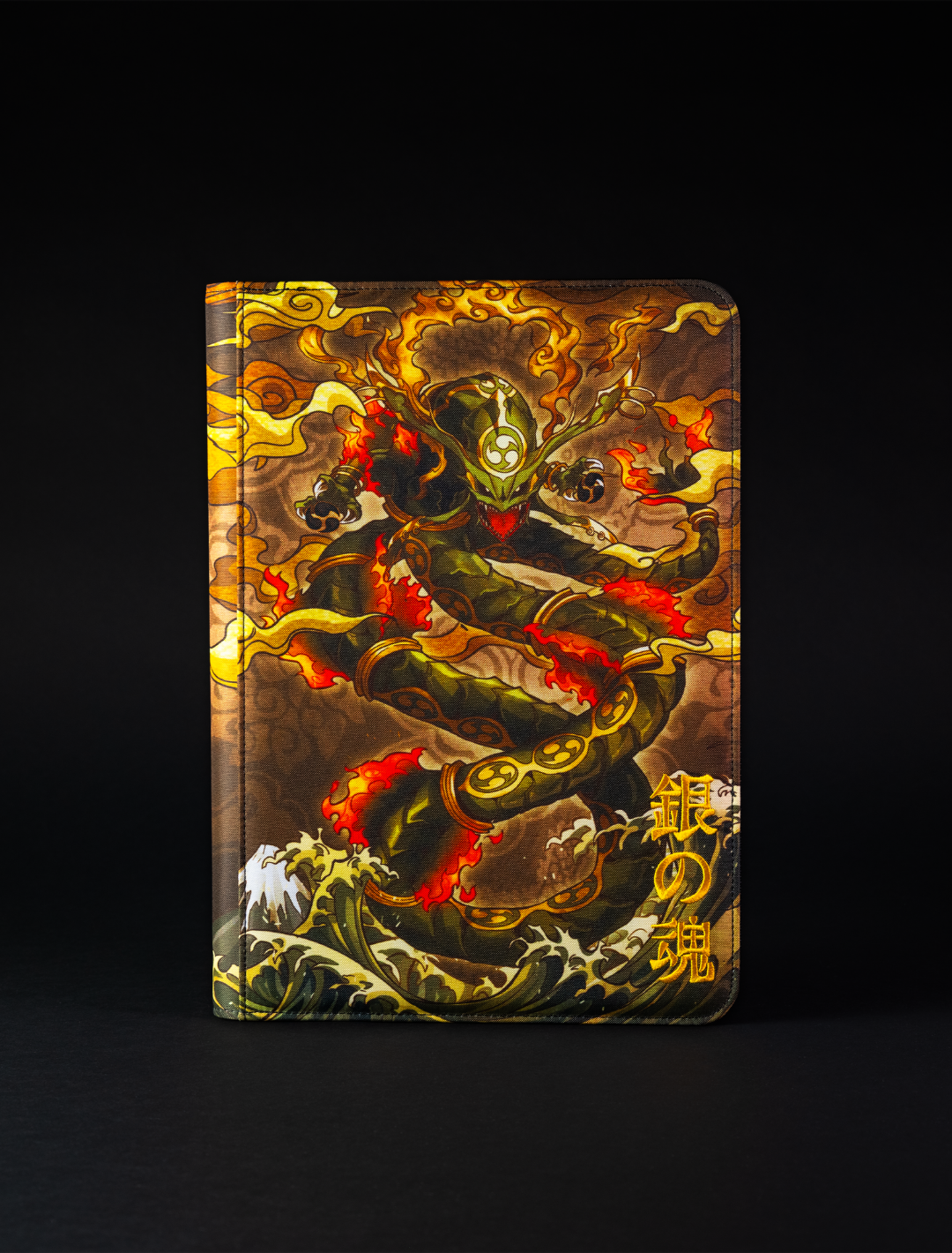 Old Japan Sky God 9-Pocket Trading Card Cloth Binder
