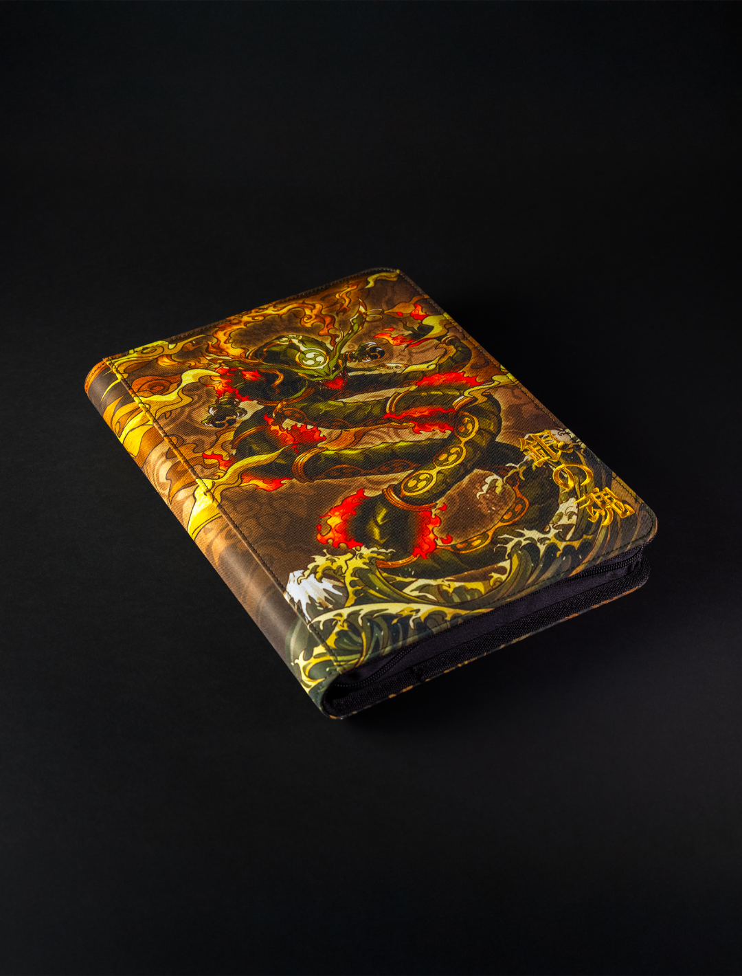 Old Japan Sky God 9-Pocket Trading Card Cloth Binder