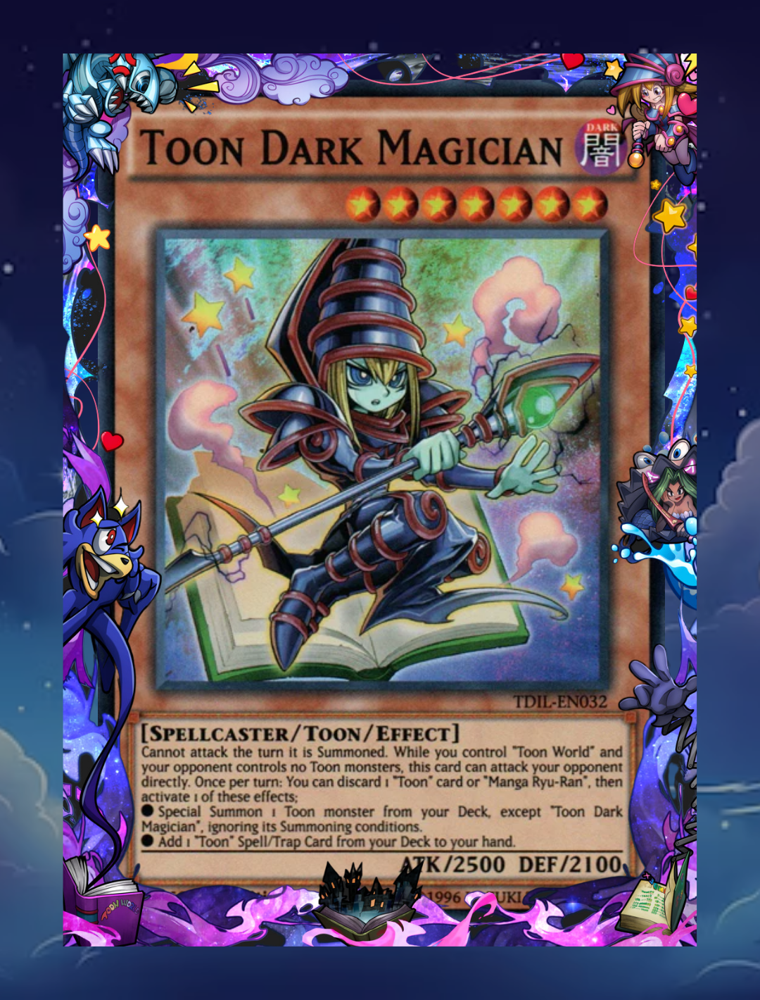 Toon - Yugioh Border Sleeve (70Stk)
