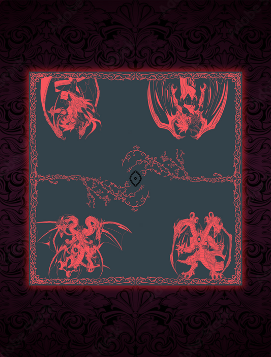 Terror 2-player Cloth Playmat