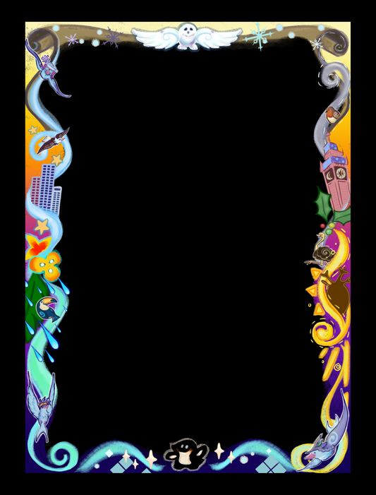 BIRDS TALE - Yugioh Border Sleeves (70 STK)
